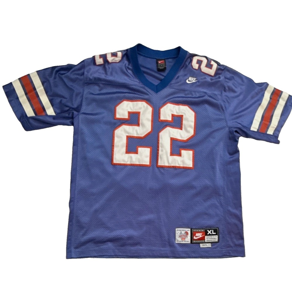 Nike Florida Gators #22 Football Jersey Blue Orange White Men's XL